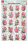 Little Birdie Decoupage-Papier, A4, 4 Stück, Rose Passion