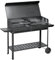 La zappa Barbecue bbq fornello brace carbone doppia griglia fonacella fornacetta 40 x 100 cm