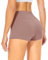 TNNZEET Radlerhose Damen Hohe Taille Shorts Bauchweg Hotpants Kurze Sporthose Leggings Boxershorts für Yoga Gym (Hautfarbe,S-M)