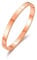 Philip Jones Rose Gold Plated Stainless Steel Polished Bangle (7 Inch)