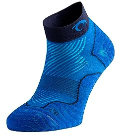 Lurbel Tiwar Laufsocken, nahtlose Socken, Anti-Blasen-Socken, Laufsocken, atmungsaktive Socken, Unisex, Blau / A Marineblau, S