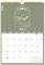 Kalender 2024–2025 – Wandkalender von jetzt bis Juni 2025, Boho-Ästhetik, modern, vertikal, hängend, großer Kalender mit Mondphasen, perfekt für monatliche Organisation und Planung, 25,4 x 37,8 cm