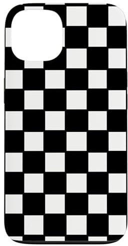 iPhone 13 Black & White Square Chest Case