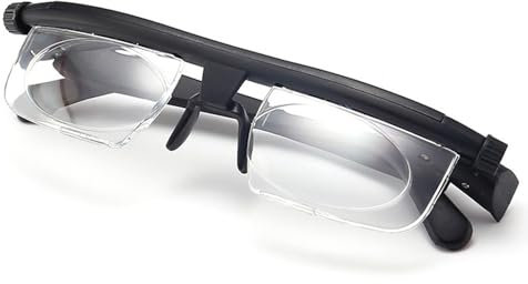 YANXIR Upgrade Deefocus Adjustable Glasses, Flex Focal Adjustable Glasses,Adjustable Vision Eyeglasses Near and Far Sight, Entfernung Lesebrille Für Männer Damen Fahren Ältere