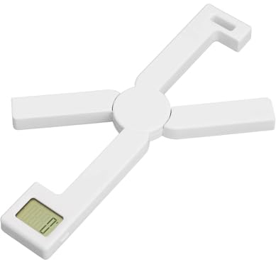 FLEXMAN Zusammenklappbare Digitale Küchenwaage, 5 Einheiten, LCD Display, Faltbar, Tragbar, Lebensmittelwaage, Stapelbar, Küchenwerkzeug für Zutaten, Kaffee, Kuchen, Mehl, Messen