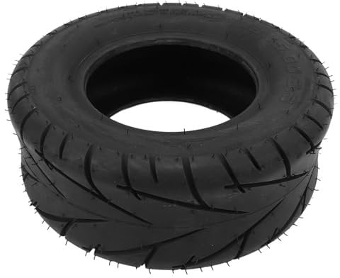 Pneu à Vide 13x5, 00-6, 5, Pneu à Vide en Caoutchouc pour Tondeuse à Gazon, Roue sans Chambre à Air pour Tracteur de Chariot de Jardin