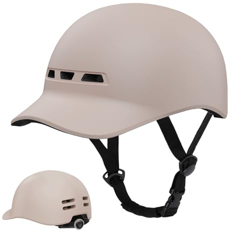 KINGLEAD Fahrradhelm,Urban Commuter Helm,Verstellbarer Fahrrad Helm Herren und Damen für Radfahren City Roller Helm