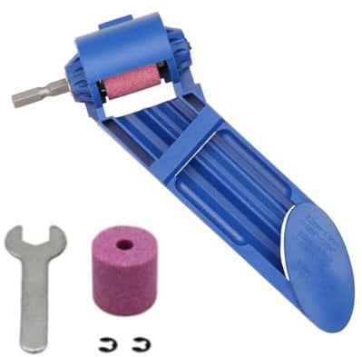 Portable Drill Bit Sharpener Kits Includes Grinder Wrench And Grinding Stone For Enthusiasts And Craftsmen