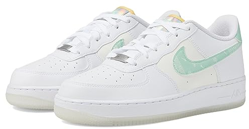 Nike - Nike Force 1 (PS), Baskets Enfants et Garçons, Blanc et rose., 39 EU