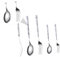 LIFKOME Set Di Posate in Acciaio Inossidabile Da 5 Pezzi Incluse Forchette Cucchiai E Utensili Cucina Moderni
