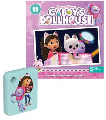 Galakto Audio-Token: Gabby's Dollhouse | Die leuchtende Lok & Die Regentag-Banane, Hörspiel für Kinder ab 3 Jahren, Spielzeit ca. 45 Minuten