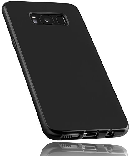 mumbi 22472 Hülle kompatibel mit Samsung Galaxy S8 Handy Case Handyhülle, schwarz