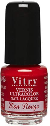 Vitry Mini Nagellack, Mein rot, 4 ml