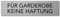 Interluxe Türschild Für Garderobe Keine Haftung Aluminium-Schild, 200x50x3mm, selbstklebend und wiederablösbar im modernen Design
