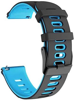 Bracelet de rechange pour montre connectée Garmin Venu 2 Plus en silicone Venu2 Forerunner 245 645 (couleur : bleu clair, taille : Forerunner 245)