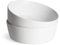 SPRINGLANE Suppenteller 2er-Set, Sweet Scandi, Weißes Geschirrservice aus New Bone Keramik, skandinavisches Design, matt