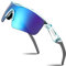 FEISEDY Kinder Jugendliche Sportbrille Polarisierte Jungen und Mädchen Alter von 7-12 Jahre Fahrradbrille mit TR90 Flexiblem Rahmen B2454