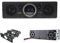 WEPARTICULAR autoradio 12V Carte SD MP3 Audio AV252 Radio Haut-parleurs intégrés avec Haut-parleurs hôtes Bluetooth
