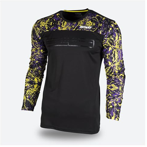Rinat Unisex Kinder Widder Hemd, Schwarz, 6-8 años