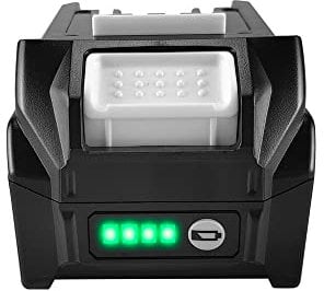 aunstarwei 40V 2.5Ah Lithium-Ionen-Akku Ersatz für Makita 40V Akku BL4025 BL4040 BL4050F, kompatibel mit Makita GWT07Z GHU01Z GHU02Z GLC01Z GRH06Z GSL03Z GUX01Z GWT07D Akku-Werkzeuge