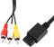 Audio Video Composite RCA Cable for N64 Nintendo GameCube AV Cord