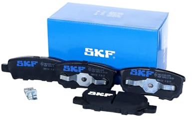 SKF Scheibenbremse Bremsbelag VKBP 90416 A - 4er Set - Position Hinterachse Höhe 77 mm Länge 134 mm Breite 83 mm Dicke 15,3 mm - OE Qualität | VKBP 90416 A passend für Sebring Avenger Caliber J