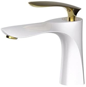 Badezimmer Wasserhahn Alle Kupfer-Waschtischarmaturen Erhöhter Schwarzer Gold-Silber-Lack Heißes Und Kaltes Waschbecken Über Und Unter Dem Waschbeckenhahn Kurzes Platin