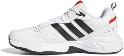 adidas Herren Strutter Shoes, Cloud White/Core Black/Active Red, 38 2/3 EU