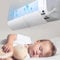 NINGESHOP Klimaanlage Windabweiser,Verstellbar Universal Klimaanlagen Windschutz,Kälte/Warm Warm WindDeflektor für Wandmontierte,Windabweiser für Klimaanlage Verbessert die Kühlung und Heizzirkulation
