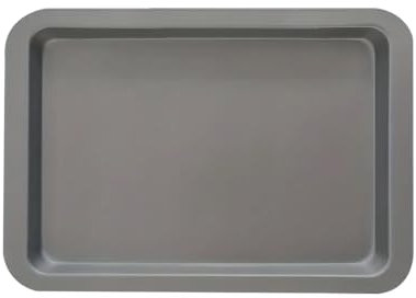Baking Tray 30CM X 18CM Roasting Tray Tray/Pan Black Non-Stick Carbon Steel Oven Trays Dishwasher Safe Easy Clean
