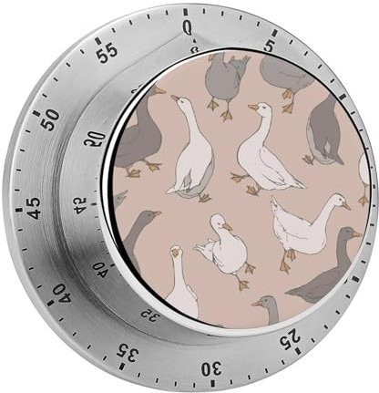 Timer Goose Küchentimer Countdown Magnetischer Timer Mechanischer Timer zum Backen Kochen Ofen