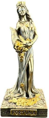 57 SPECIAL REPLICAS Skulptur Deko Figur Kleine Skulptur - Fortuna-Symbol des Wohlstands Figur als Geschenk für Wohnzimmerdekoration Figuren Deko