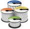 Brotree Cuerda Poliéster 4mm x 20m Blanco/Negro en Rollo - Cordón Trenzado Cuerda Multiusos para Exterior, Amarre, Nautica, Driza - 300KG Carga de Rotura
