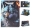 Vaitasy Hülle Samsung Galaxy Tab A7 10.4 Zoll 2022/2020 (SM-T500/ T505/ T507/ T509), Multi-Angle Cover mit Auto Schlaf/Wach Funktion Schutzhülle für Galaxy Tab A7 10.4 - Eiswolf