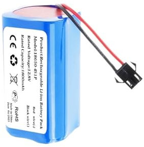Batteria: Batteria Agli Ioni Di Litio Da 12,8 V 1800 MAh, Compatibile Con L'aspirapolvere Robot OKP K2