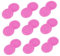 OATIPHO 100 Unidades De Bandejas De Pegamento Para Pestañas Postizas Adhesivo Para Cejas Almohadillas Adhesivas Con Forma De Flor Pegamento Para Extensiones De Pestañas Pegamento Para