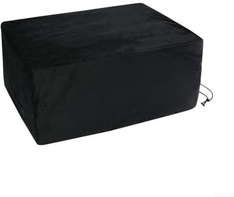 Jotekonoby Staubschutz Spandex für Victrola VTA Plattenspieler - Schwarz, 48,00 cm x 36,00 cm x 26,00 cm, passgenau für Komplette