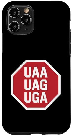 Funny Saying UAA UAG UGA Stop Codon Biology Case for iPhone 11 Pro