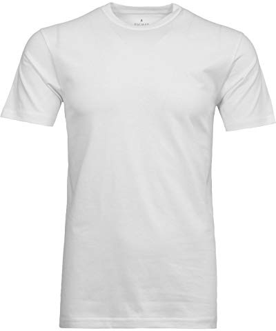 RAGMAN Herren T-Shirt Long & Tall mit Rundhals 3XT, Weiss-006