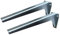 Sunload Regalbodenträger Schwerlastträger L-Profil Konsole Stahl verzinkt (2 x 280 mm)