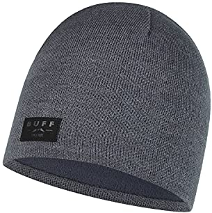 Buff Strick & Polar Mütze SOLID GREY