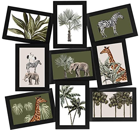 Atmosphera - Fotocollage - 9 Fotos - Schwarz