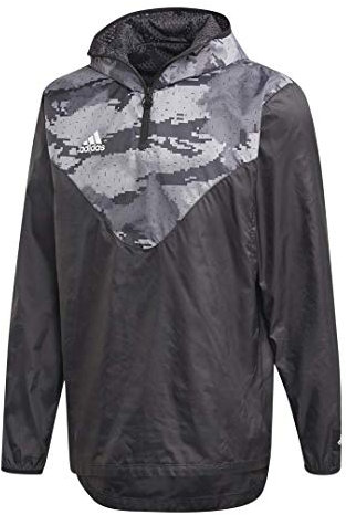 adidas Tango Adv Windbreaker, L/G, Black