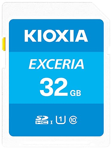 Kioxia 32GB Exceria U1 Class 10 SD card