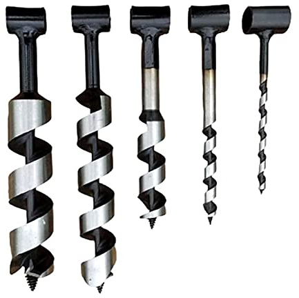 Mehrzweckhandbuch Survival Bohrer Set 6 10 20 25 30 Mm Schneckenbohrer Outdoor Bushcraft Und Camping Holzbearbeitung Hand Bohrer Für Weiches Und Hartes Holz, Kunststoff-, Trockenmauer