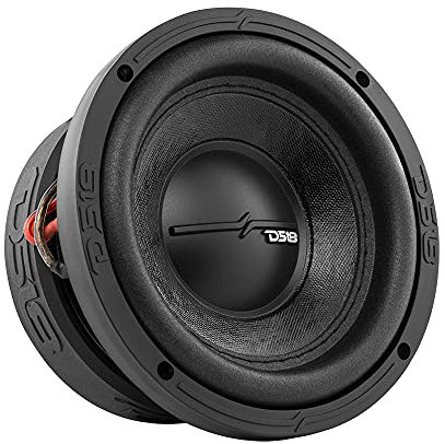 DS18 Elite-Z ZR6.2D - Subwoofer para Coche de 6.5 Pulgadas, 600 vatios de Potencia máxima, Bobina de Voz Dual de 2 ohmios, fácil Montaje, Graves de Alto Rendimiento para el Sistema de Sonido de tu