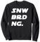 Snowboarden Fahrt Snowboard Sweatshirt