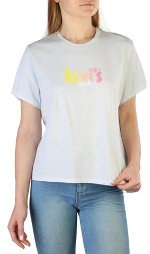 Levi's Damen Graphic Classic Tee T-Shirt Arctic Ice (Schwarz) XS