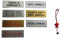Plaque interphone 3 lignes 1,5 x 5,5 cm épaisseur 1 mm environ plastique choisissez les couleurs INCICTION COMPRIMÉE TARGHETTA FUORÉE 1 porte-clés AMULETI