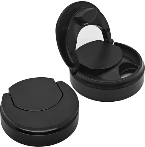 Flip Top Lid Replacement Part Compatible with Magic Bullet Blender Mixer Cups (2 Pack)